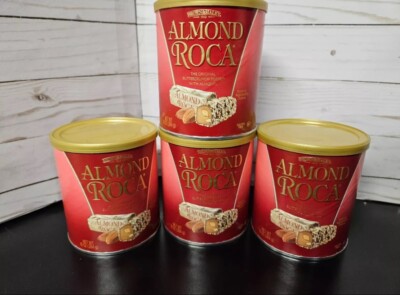 4 - Brown & Haley 10 oz  ALMOND ROCA Buttercrunch Toffee W/ Almonds - BB 10/2024