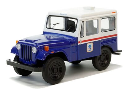 United States Postal Mail Truck 1971 Jeep DJ 5B Blue Edition 5 Die Cast Model To