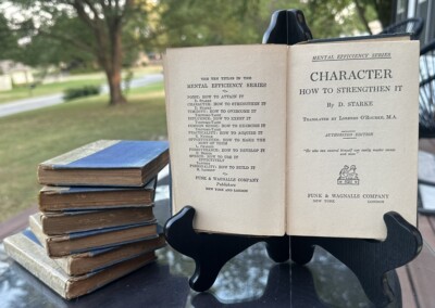 Antique Poise How to Attain It & Others 1915 Mental Efficiency Series 7 Book Lot