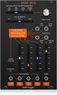 BEHRINGER 2600-VCO Analog VCO Module Analog Synthesizer Eurorack Compatible NEW
