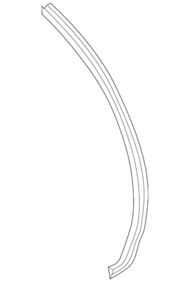 Genuine Ford Quarter Glass Seal LB5Z-7828125-A