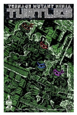 SDCC 2024 KRS Comics TMNT #1 Shattered Variant by Matt Dimas