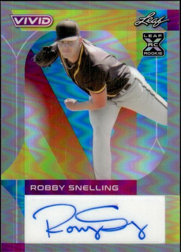 2022 Leaf Vivid - Robby Snelling #BA-RS1