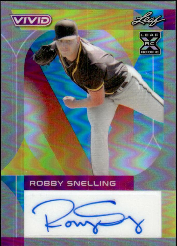 2022 Leaf Vivid - Robby Snelling #BA-RS1