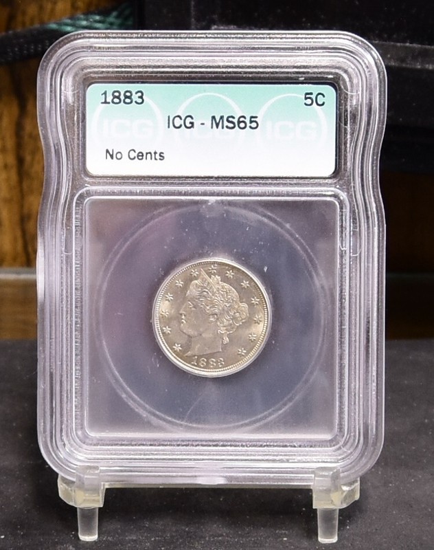 1883 Liberty Nickel - No Cents - ICG MS65 (#52009-L)