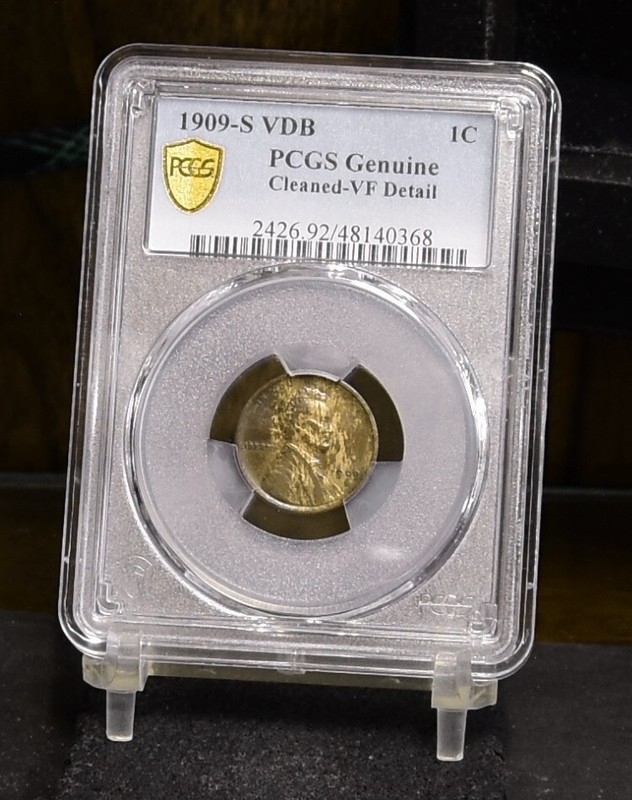 1909-S VDB Lincoln Wheat Cent - PCGS VF Detail (#53234-L)