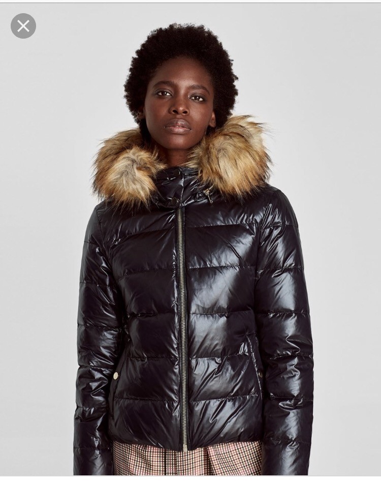 Zara shiny puffer jacket in StokeonTrent, Staffordshire Gumtree