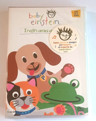 BABY EINSTEIN I NOSTRI AMICI ANIMALI DVD NUOVO SIGILLATO