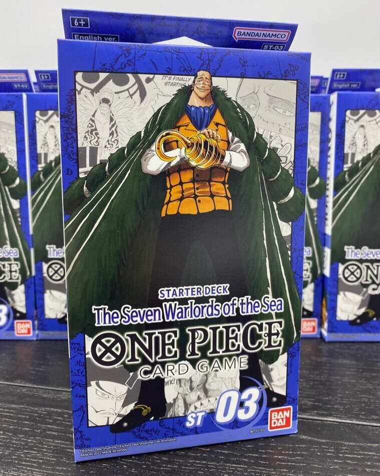 One Piece Card Game Starter Deck Seven warlord ST03 IN HAND (ENG)
