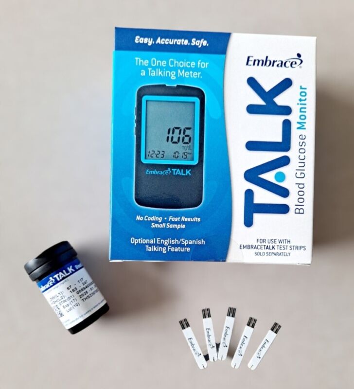 Glucometer  With 50 Strips Included