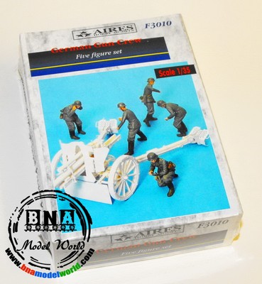 Aires 1/35 German Gun Crew 5 Figures F3010