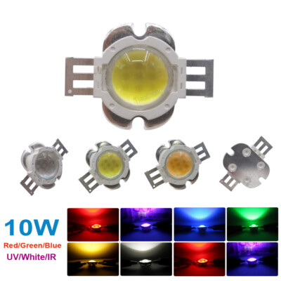 High Power LED chips 10W Round 90 Angle Lens COB SMD Diode 45mil Spotlight
