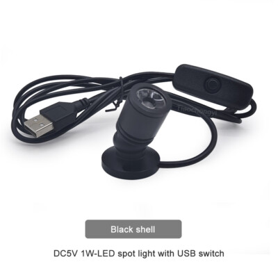 USB 1W DC5V LED spotlight mini led lamp downlight For Showcase Jewelry Shop Bar