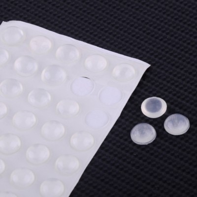 50 Stück  3M Bumpon Gummifüße Elastikpuffer Rutschstopper Möbel Silikon 8x2,5 mm