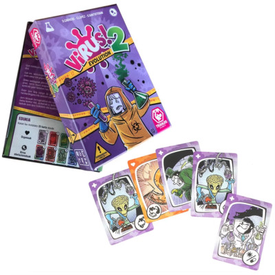 Virus 2 Evolution Tranjis Games VIRUS 2 Evolution (Expansion) - Party Card Game