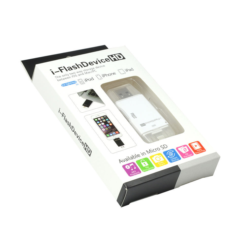 Adaptador de tarjeta de memoria para teléfonos celulares para Apple