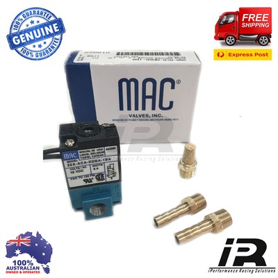 1  GENUINE MAC 3 Port Electronic Boost Control Solenoid Valve #35A-AAA-DDBA-1BA