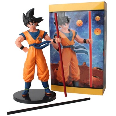 Hot Dragon Ball Son Goku Super Saiyan Anime Figure 22cm Goku DBZ Action Figure m