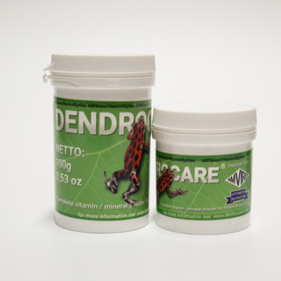 DENDROCARE - 50g o. 100g - Vitamin & Mineralpulver  für Dendrobaten - MHD 01/25