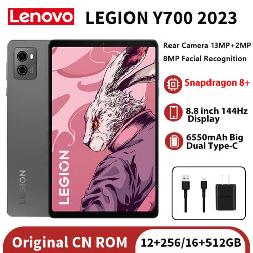 Lenovo LEGION Y700 2023 Tablet Snapdragon 8+ WiFi 144Hz 256GB/512GB 6550mAh 13MP | eBay Lenovo LEGION Y700 2023 Tablet Snapdragon 8+ WiFi 144Hz 256GB/512GB 6550mAh 13MP | eBay