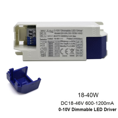 0-10V Dimmable led driver 18W 30W 40W lighting Transformers 300mA 600mA 900mA