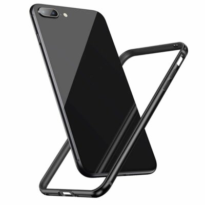 For iPhone 7/8 & iPhone SE 2020 Ultra Thin Hard Aluminum Metal BUMPER FRAME Case