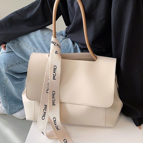 Women's Tote Bag PU Leather Shoulder Crossbody Bags Women