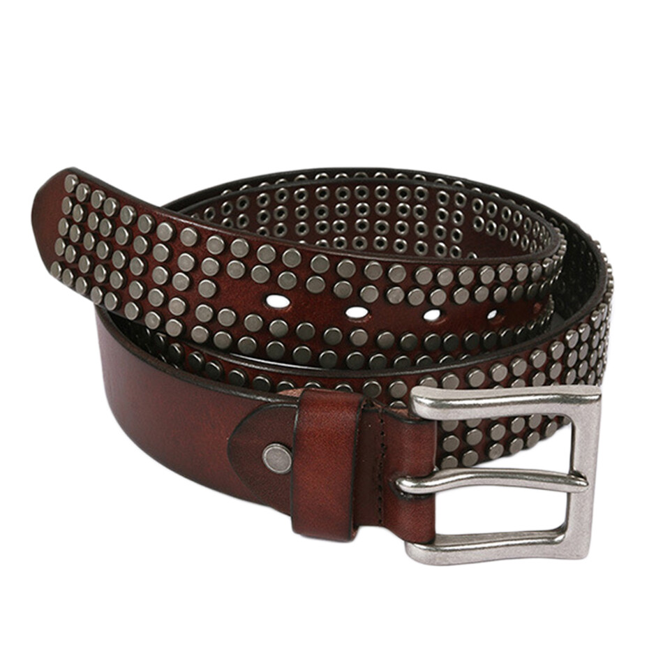 ベルト CERRIC : 25SS / TAPERED RIVET BELT (3COLORS) CERRIC TAPERED RIVET BELT
