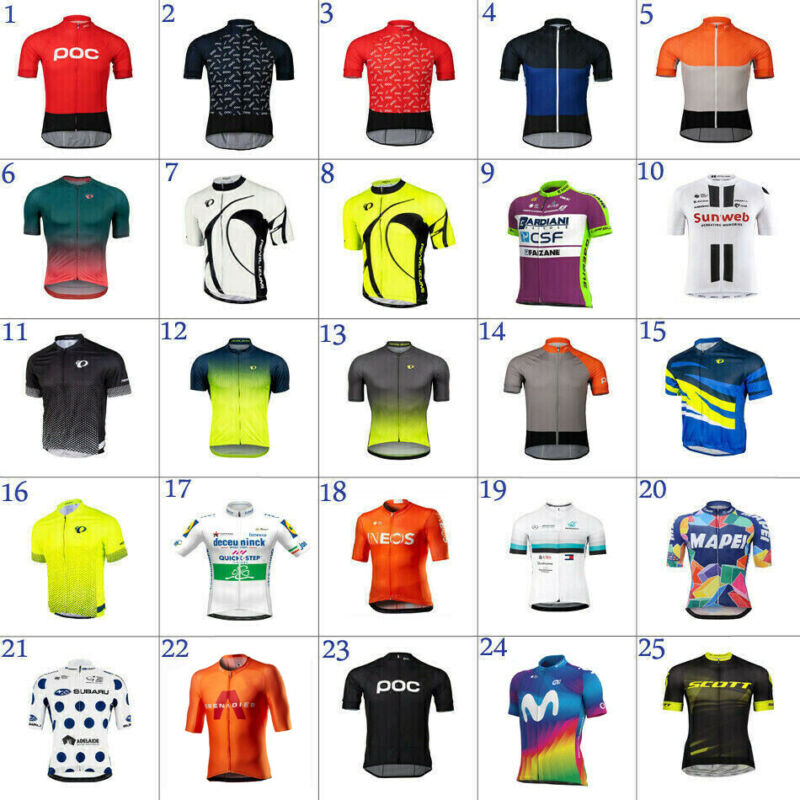 2023 Mens Cycling Jersey Bicycle Jersey Bike Jersey Cycling Shirt Cycling Tops