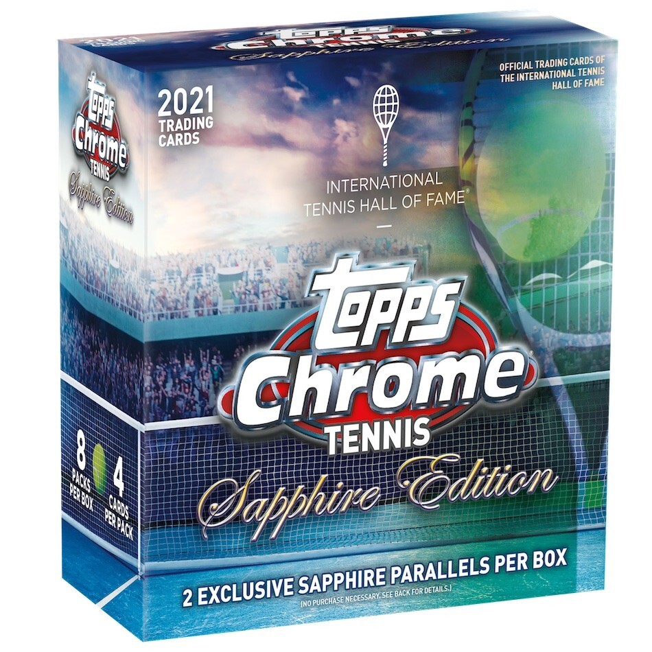 2021 Topps Chrome Tennis Sapphire Edition YOU PICK CARDS – I.E.T.