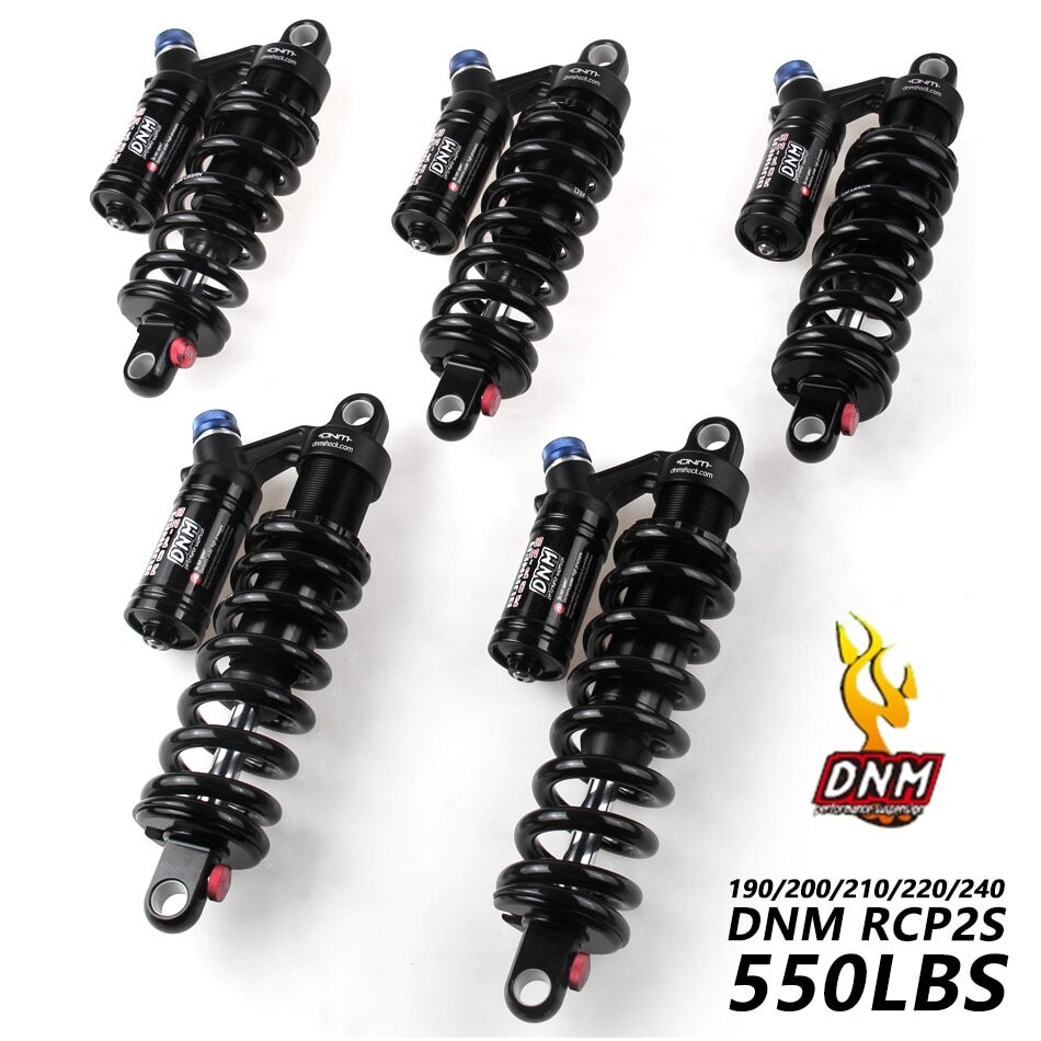 DNM Mountain Bike Rear Shock Downhill Bike Coil Rear Shock 165/190/200/210/240mm
