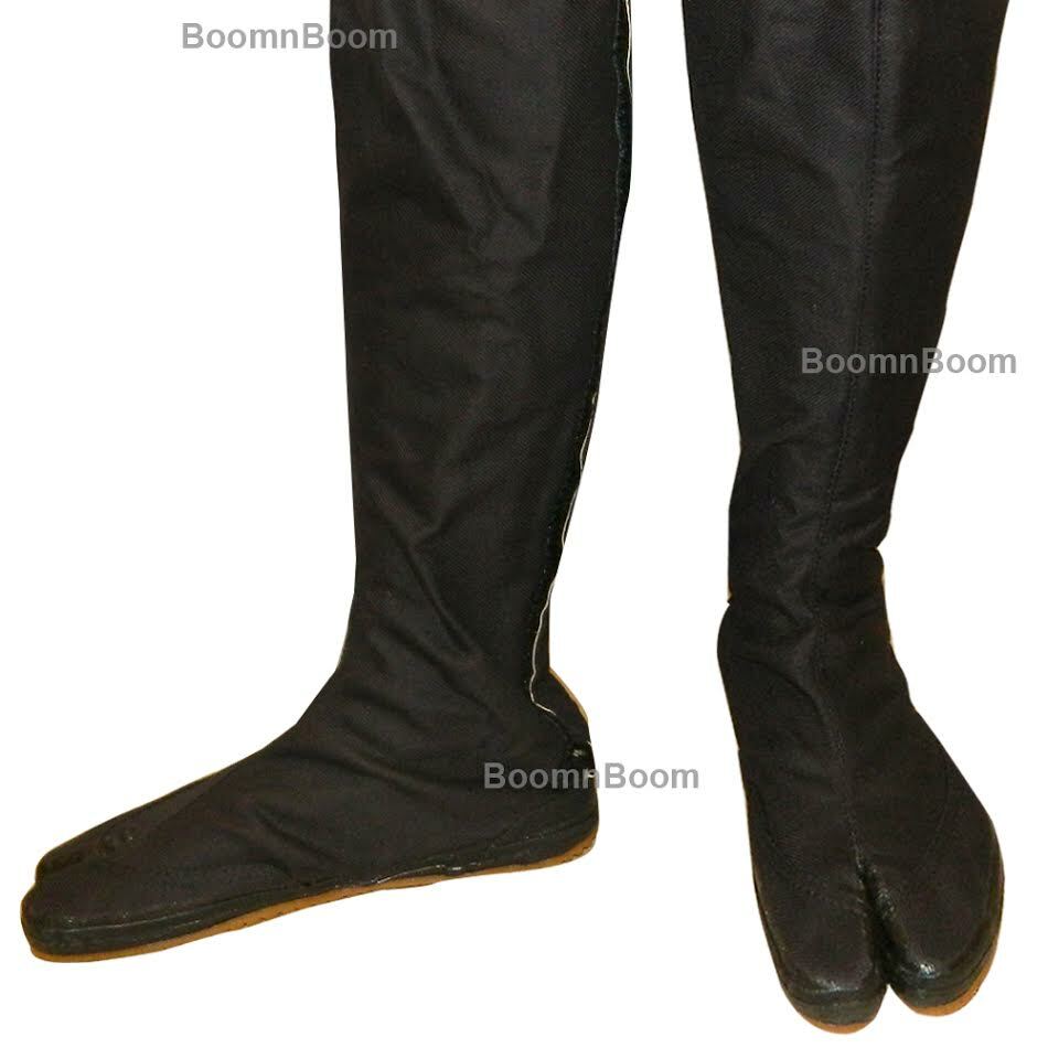Ninja Tabi Boots Black Ninjitsu Ninja Boots Ninjutsu Tabi Boots-NEW All sizes
