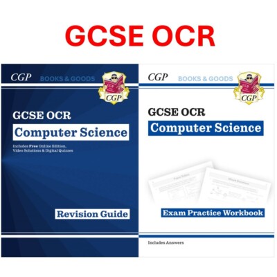 GCSE OCR Computer Science Revision & Workbook with Answer Years 10-11 CGP KS4