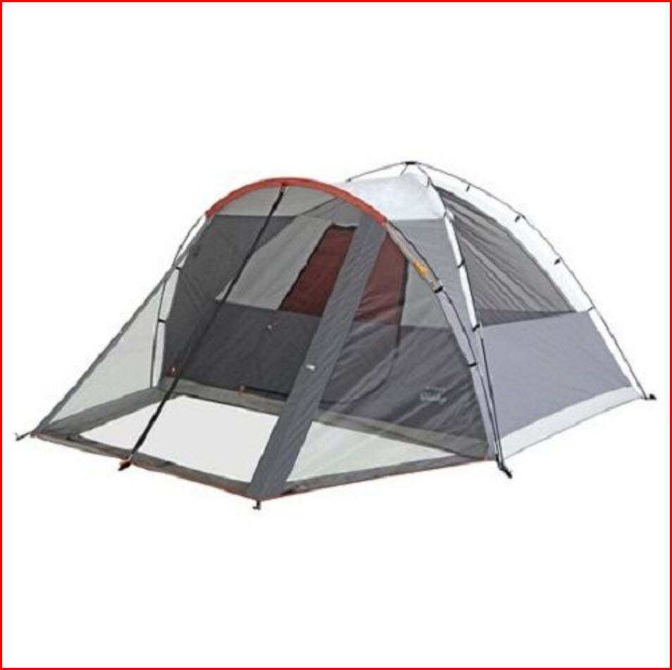 Embark Dome Tent + Screened Porch - Sleeps 6 - Setup 3 min Setup  6' Height Gray