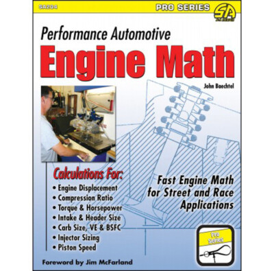S-A BOOKS #SA204 Performance Automotive Engine Math