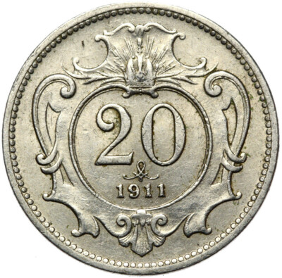 Austria Austria   Franz Joseph I. - Coin - 20 Heller 1911 Vienna - CONSERVATION!
