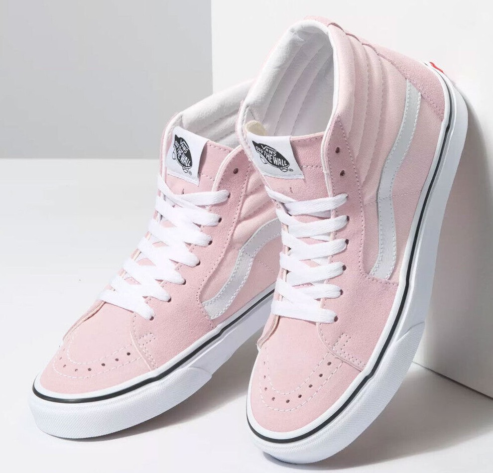 New with Box! Vans Classic SK8-Hi Blushing/True White VN0A4BV6TC3