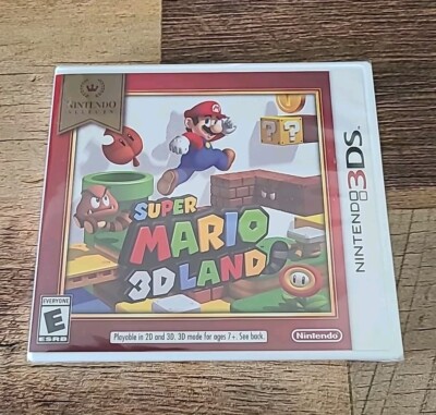 Super Mario 3D Land - Nintendo Selects Edition - Factory Sealed, Fast Shipping 