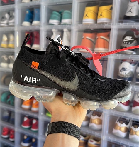 nike off-white vapormax v2 black 27.0