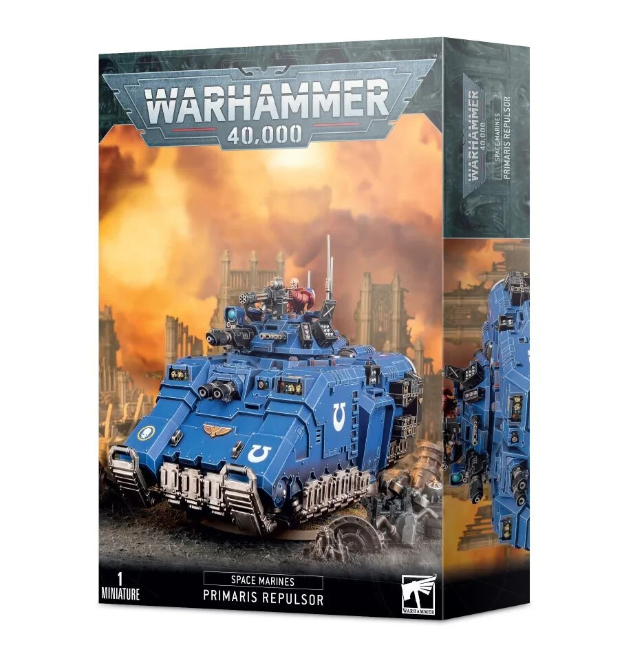 Репульсор Primaris Space Marine Warhammer 40K С наконечником