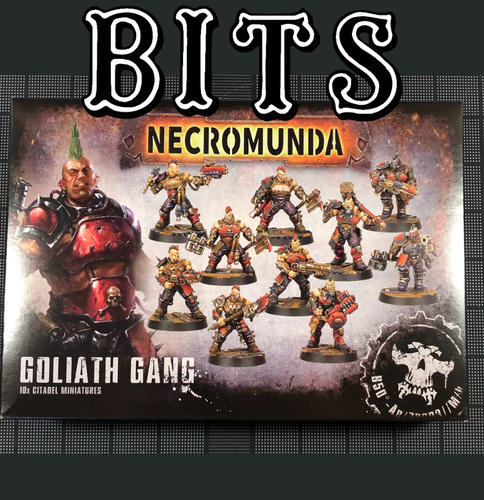 Necromunda Goliath Gang Bits Gangers Underhive Bitz Warhammer 40k  GW