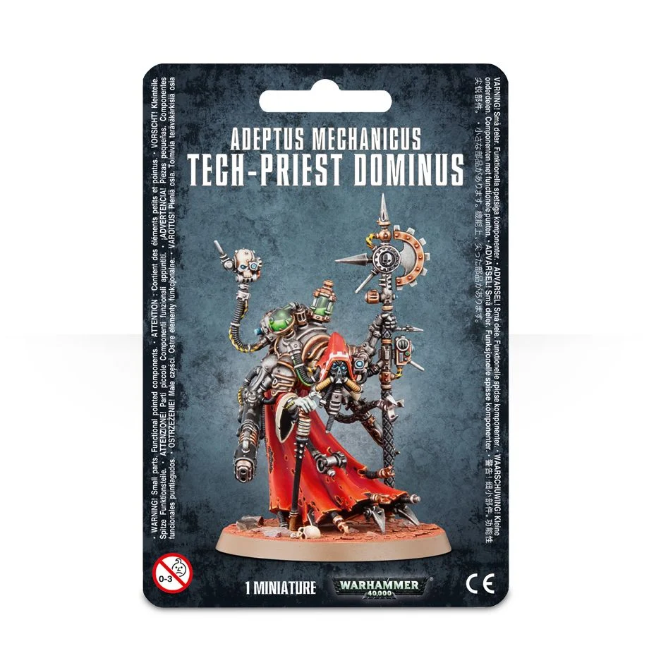Техножрец Dominus Adeptus Mechanicus Skitarii Blister Warhammer 40K NIB