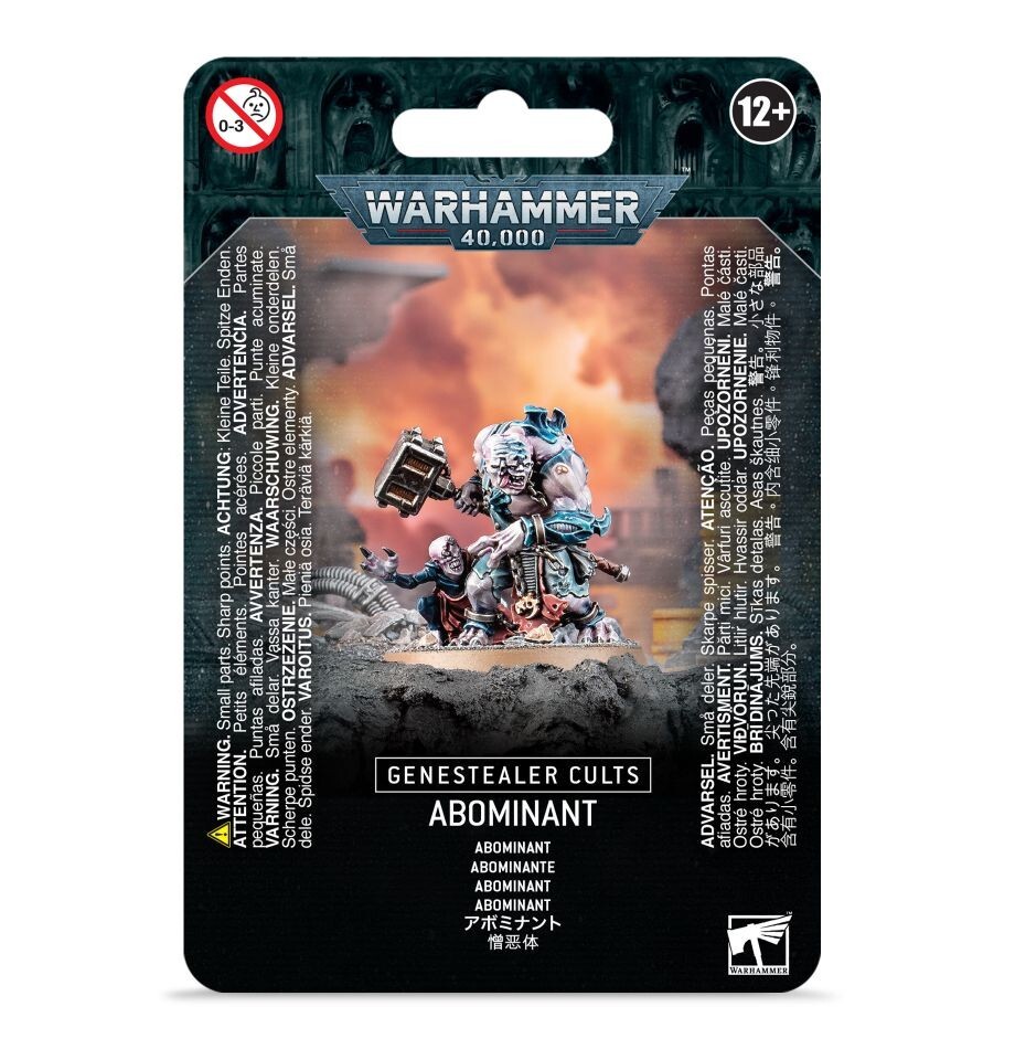 Abominant Genestealer Cults Warhammer 40K NIB Blister