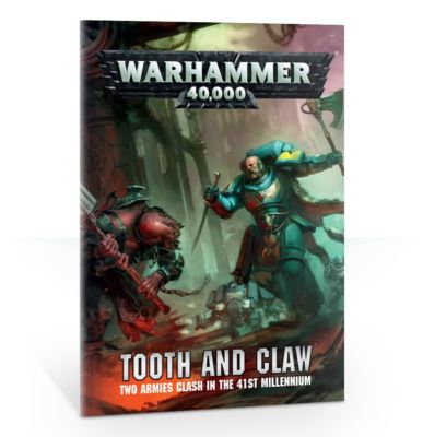 Warhammer 40k Tooth and Claw Core Rules / Rulebook   free ship