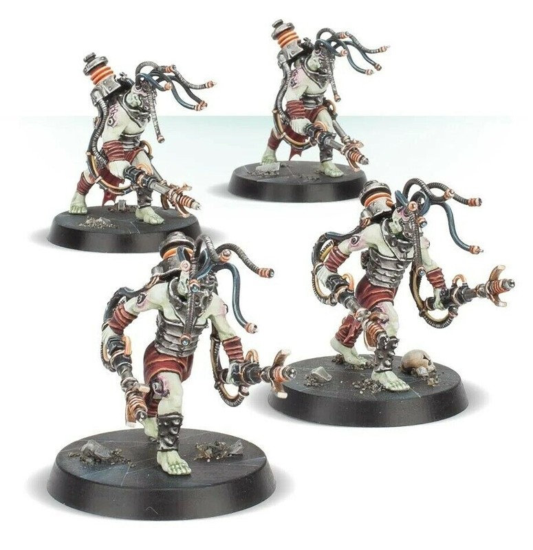 Negavolt Cultists X4 - Unboxed Blackstone Fortress - 40k