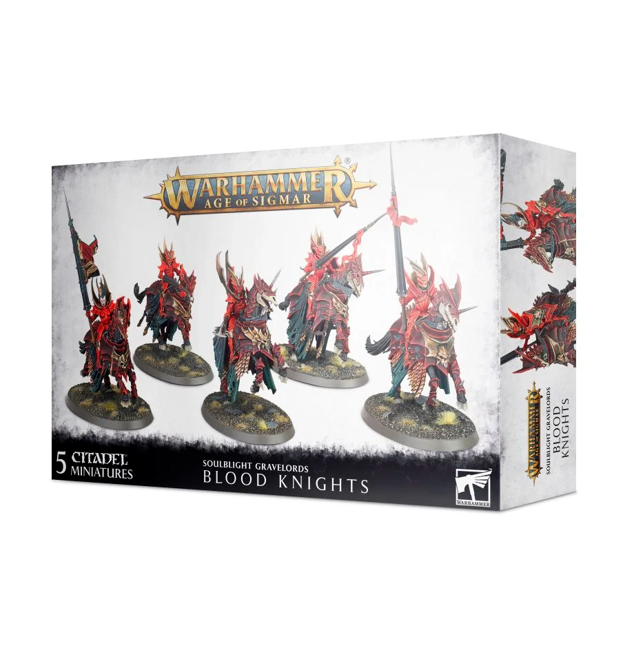 Soulblight Gravelords Blood Knights — Warhammer Age of Sigmar — Новинка! 91-41
