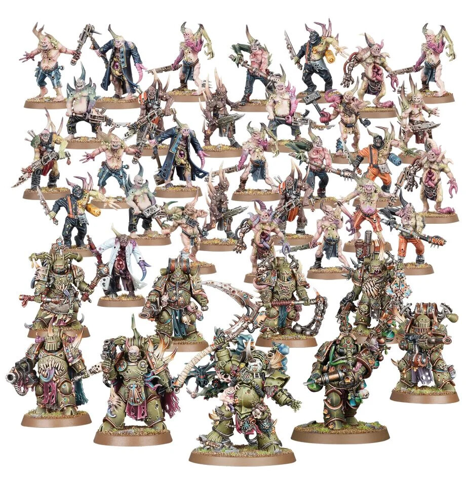 Warhammer 40,000 Death Guard ジャンクセット Warhammer 40,000: Death Guard Battleforce – Poxwrought