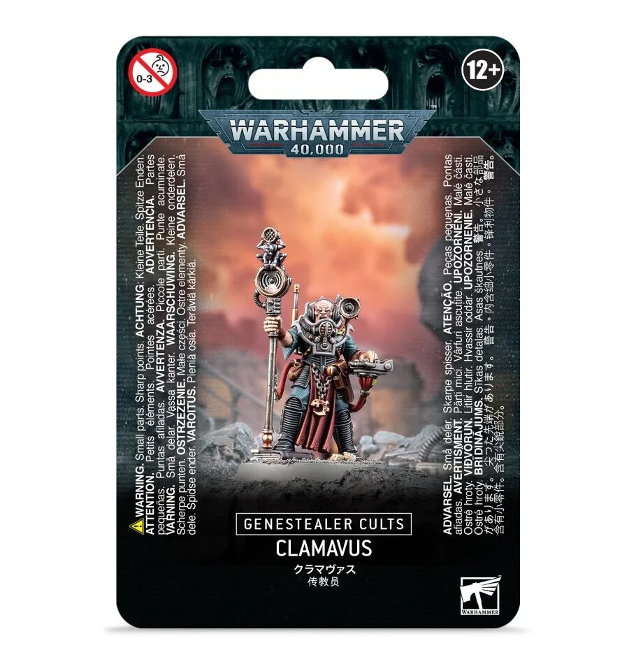 Clamavus Genestealer Cults Warhammer 40K NIB Blister