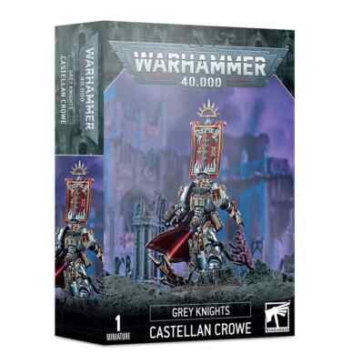 Grey Knights Castellan Crowe - Warhammer 40k - Brand New! 57-12