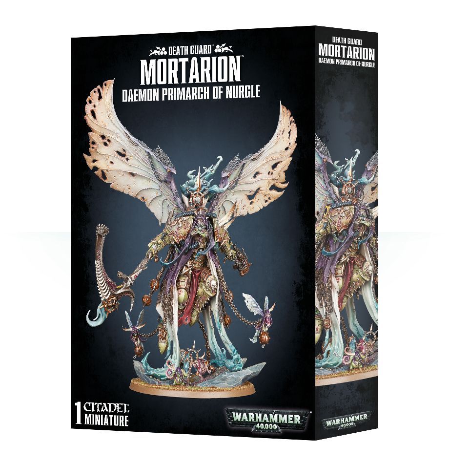 Гвардия Смерти Мортарион Демон Примарх Нургла Warhammer 40K NIB